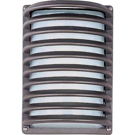 Zenith LED E26 1-Light 7.25 Wide Bronze Outdoor Wall Sconce